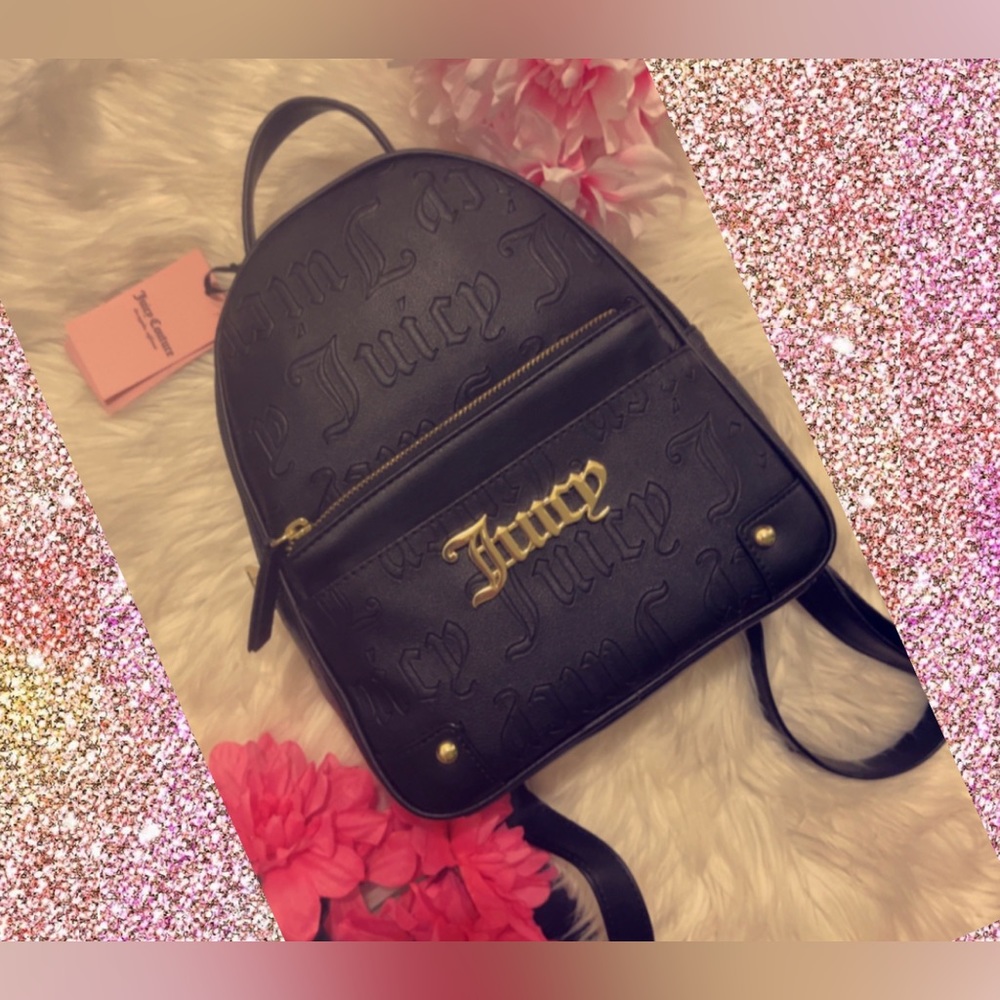 Juicy Couture Backpack Purse & Wristlet Set